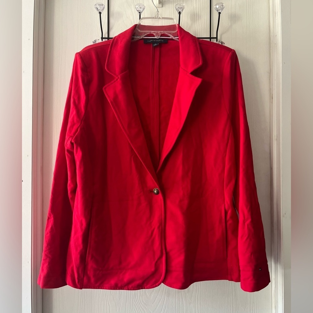 Tommy Hilfiger Women’s Red Blazer